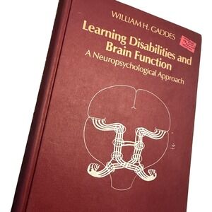 Springer Learning Disabilities and Brain Function Gaddes Hardcover 1980 Vintage